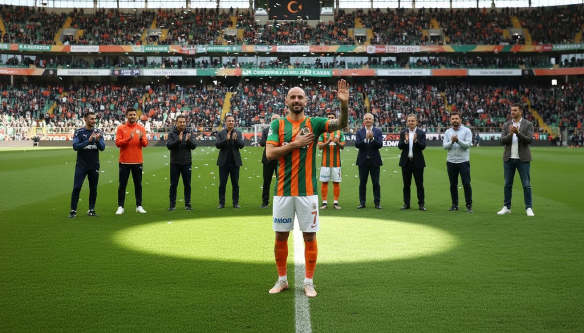 Alanyaspor, Efecan Karaca ile Duygusal Vedalaştı