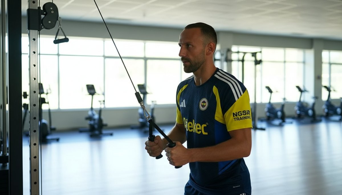Fenerbahçe'de Vedat Muriqi Salon Çalışmalarına Başladı