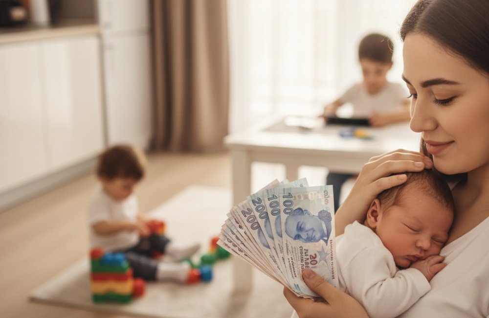 Doğum Yardımı Ödemeleri Hesaplara Yatırıldı
