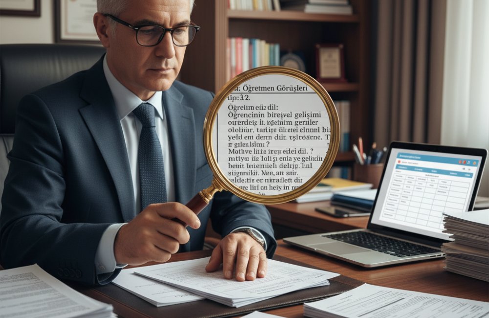Okul Müdürleri Karne Görüşlerini Denetleyecek