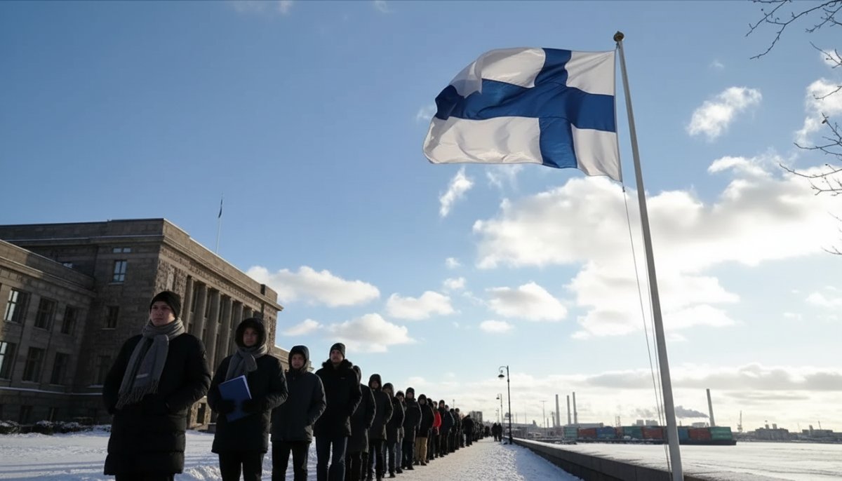 Finlandiya'da İşsizlik Oranı Yüzde 10,8'le 20 Yılın Zirvesinde