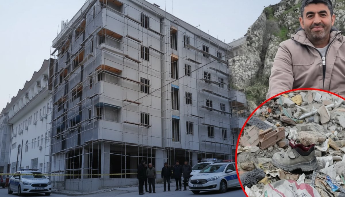 Amasya'da 4. Kattan Düşen İşçi Hayatını Kaybetti