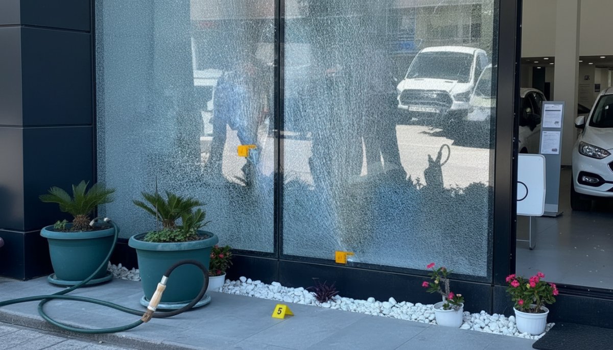 Antalya'da Ford Otokoç yetkili servisine silahlı saldırı: 3 şüpheli yakalandı