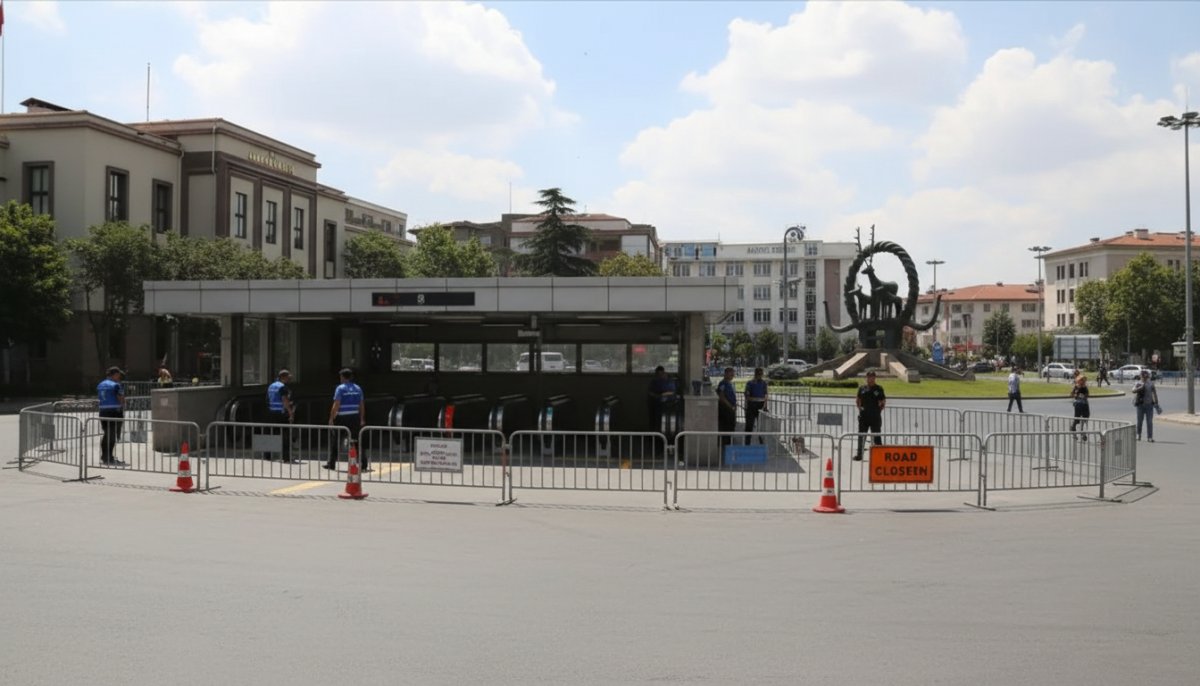 Ankara'da 27 Haziran Trafik Düzenlemesi: Ankaray Durağı Kapanacak