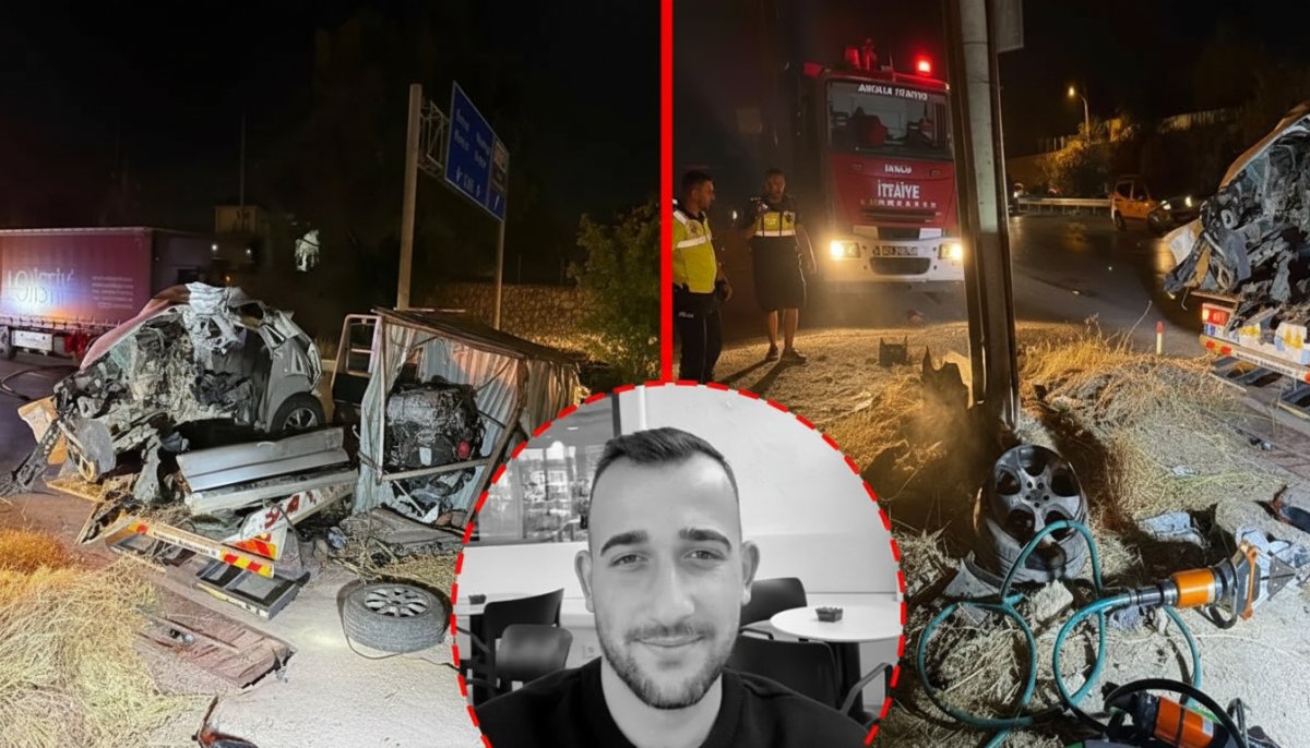 Antalya'da Kazada Motor İşçi Barakasına Girdi: Sürücü Öldü