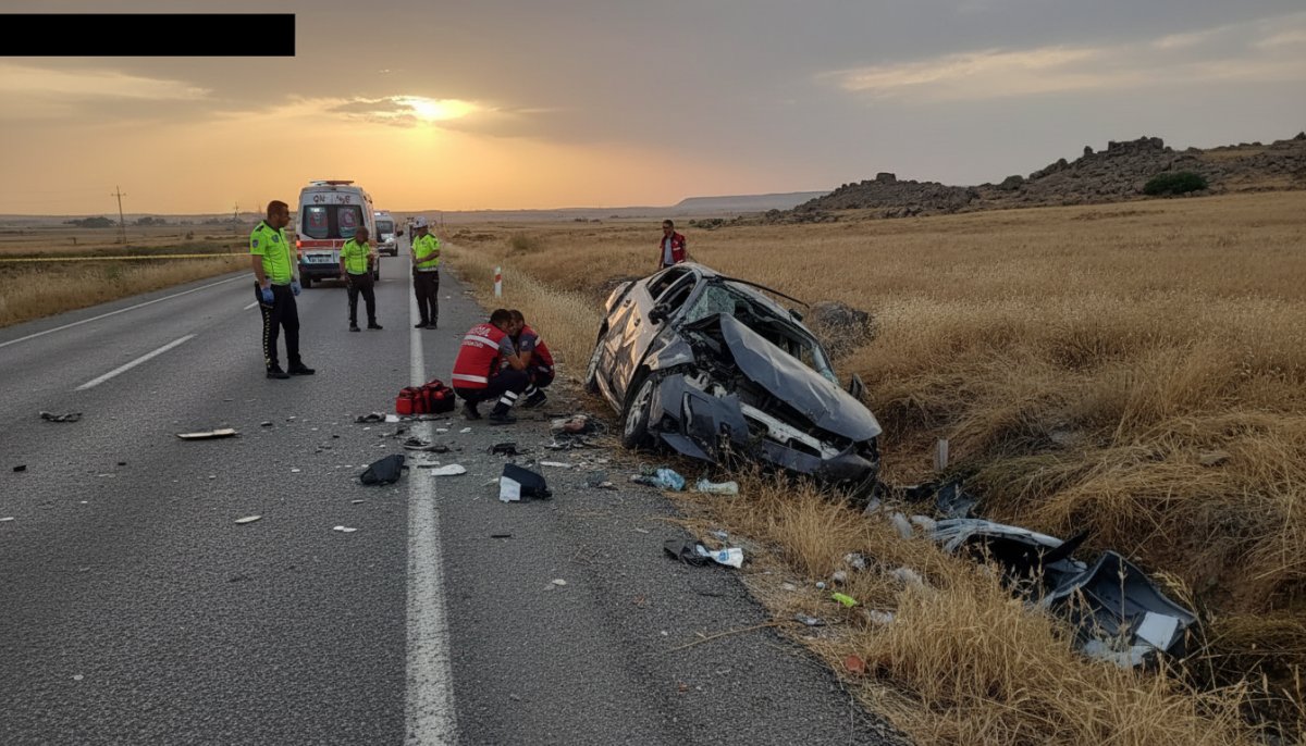 Diyarbakır Çınar'da nişan dönüşü feci kaza: 3 ağır yaralı