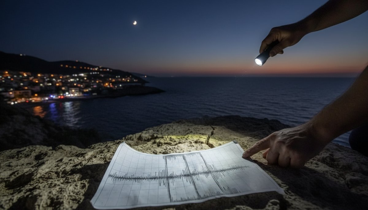 Antalya'nın Kaş Açıklarında 3.9 Büyüklüğünde Deprem