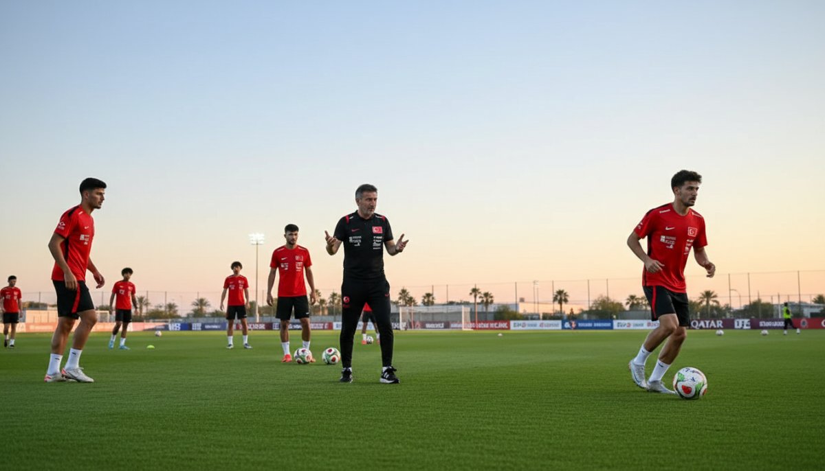 A Milli Futbol Takımı'nda Avustralya Maçı Hazırlıkları Hız Kesmeden Devam Ediyor