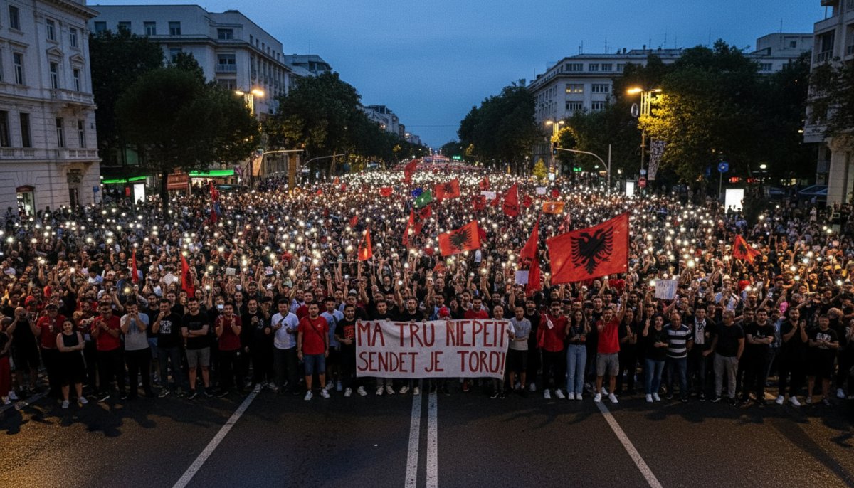 Arnavutluk'ta 10 Gündür Süren Protestolar: Binlerce Kişi Başbakan Rama'nın İstifasını İstiyor