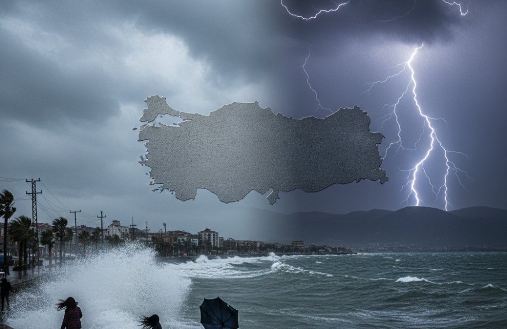 Marmara ve Kuzey Ege için Kuvvetli Rüzgar Uyarısı