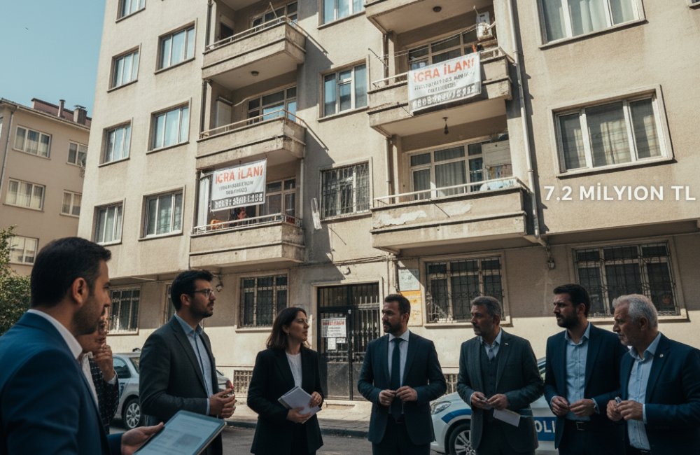 Kağıthane'de 7,2 Milyon TL Değerindeki Daire İcra Yoluyla Satışa Çıkıyor