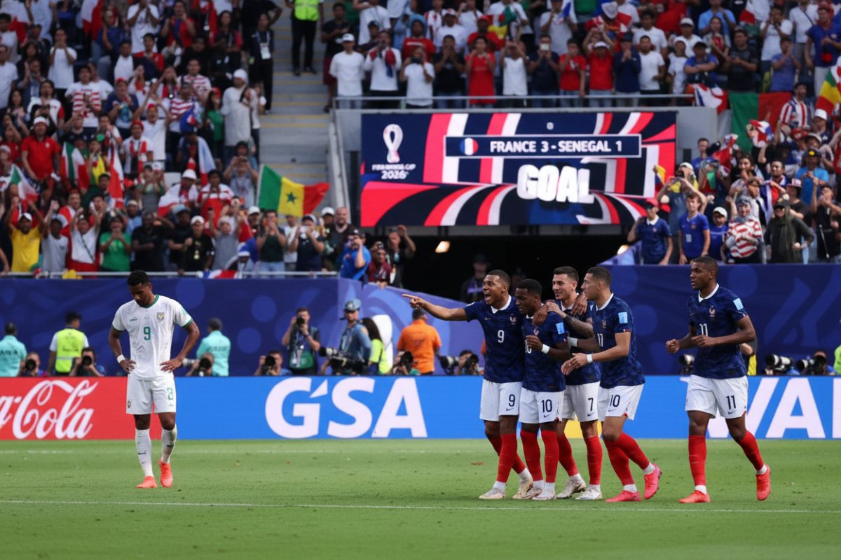 2026 FIFA Dünya Kupası'nda Fransa, Senegal'i 3-1 Geçti: Mbappe'den Çifte Gol