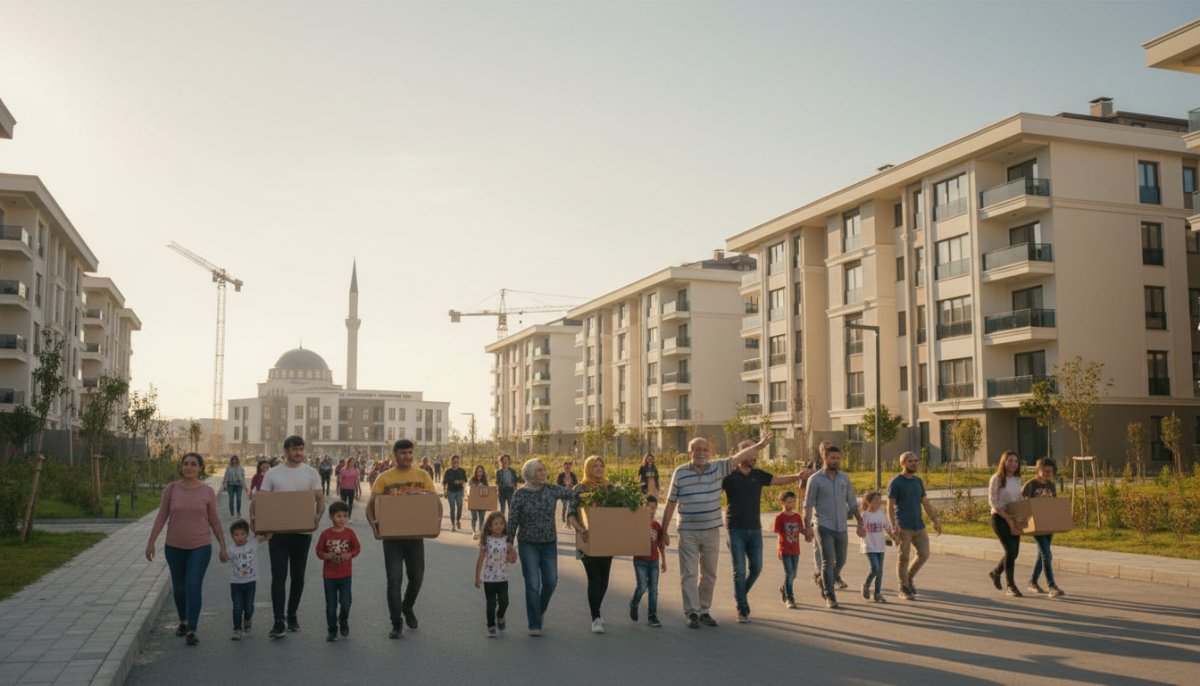 Ataşehir'de 1442 Aile Kentsel Dönüşümle Güvenli Konutlarına Kavuştu