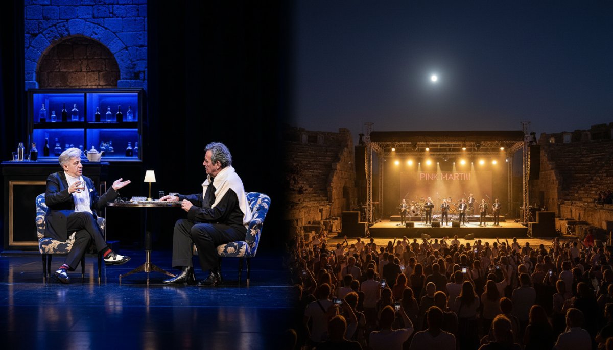 Okan Bayülgen'den Pink Martini'ye: Mağusa Kültür Sanat Festivali Başlıyor