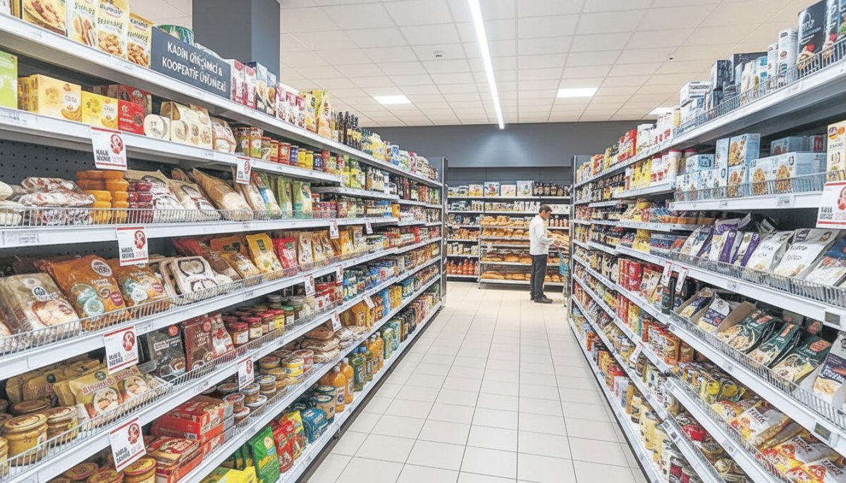 Zincir marketlerde kadın girişimci ve yerel üreticiye raf kotası geliyor