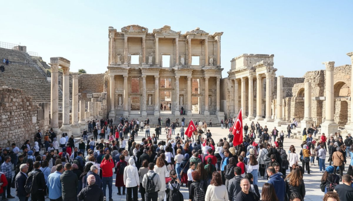 Kurban Bayramı'nda müzeler doldu taştı! Bakan Ersoy duyurdu: Efes, Hierapolis ve Göbeklitepe zirvede
