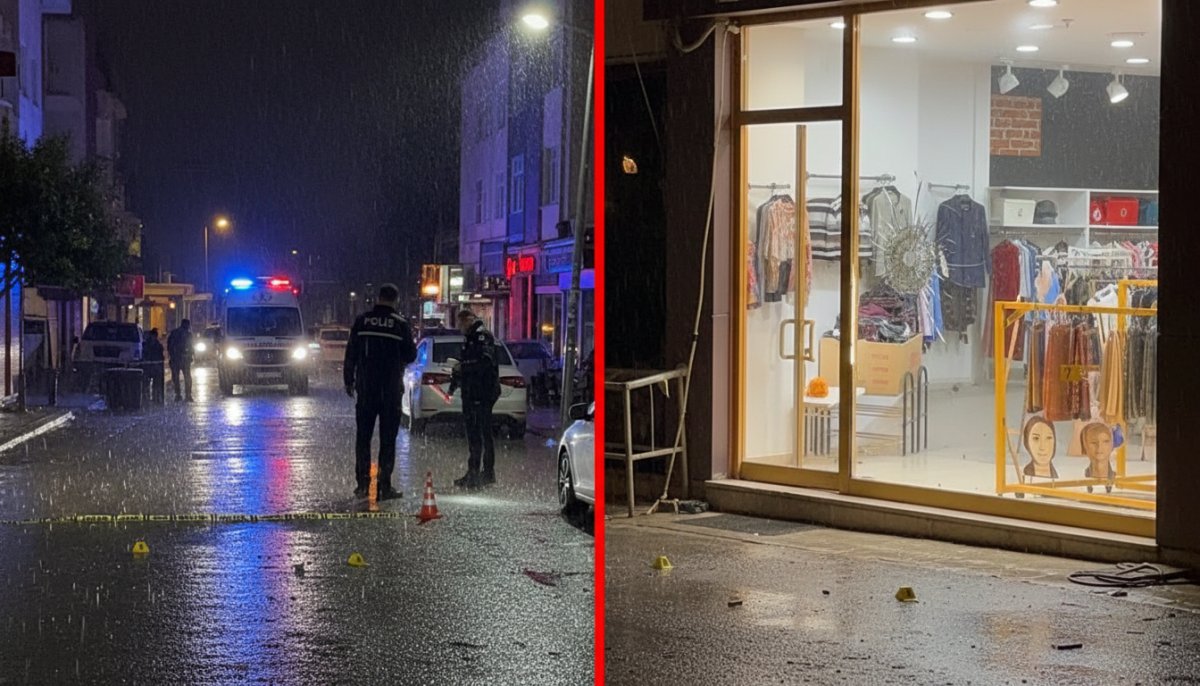 Hatay'da Korkutan Olay! İş Yerine Kurşun Yağmuru: 1 Yaralı!