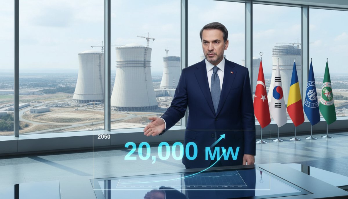 Bakan Bayraktar duyurdu: 2050 nükleer enerji hedefi 20 bin megavat!