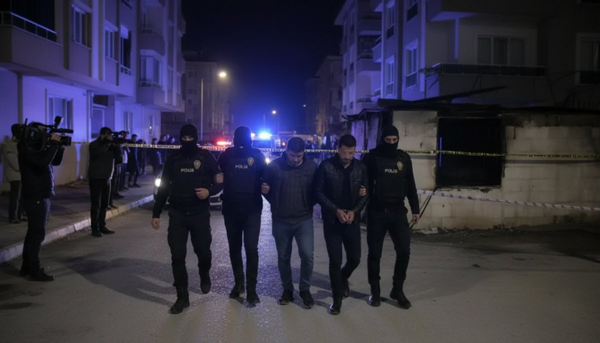 Antalya'da 12 Yıllık Esrar Perdesi Aralandı: Yangında Öldüğü Sanılan Şeref Kocabıyık Cinayetinde 4 Gözaltı!