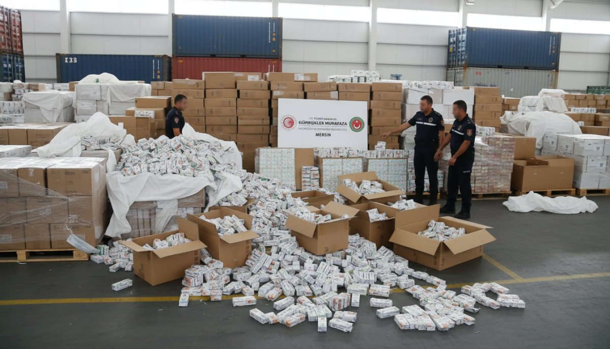 Mersin Limanı'nda Dev İlaç Operasyonu: 4 Milyar 960 Milyon Liralık Kapsül Ele Geçirildi