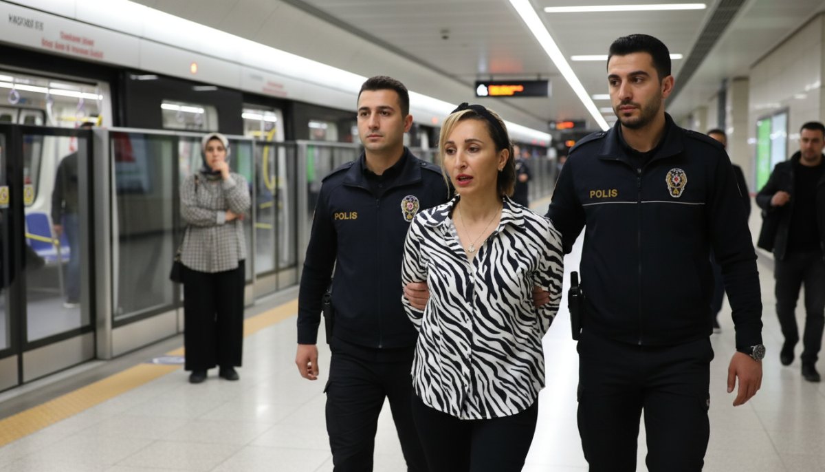 Metroda Başörtülü Kadınlara 'İmha Edilsin' Diyen Şahıs Gözaltına Alındı