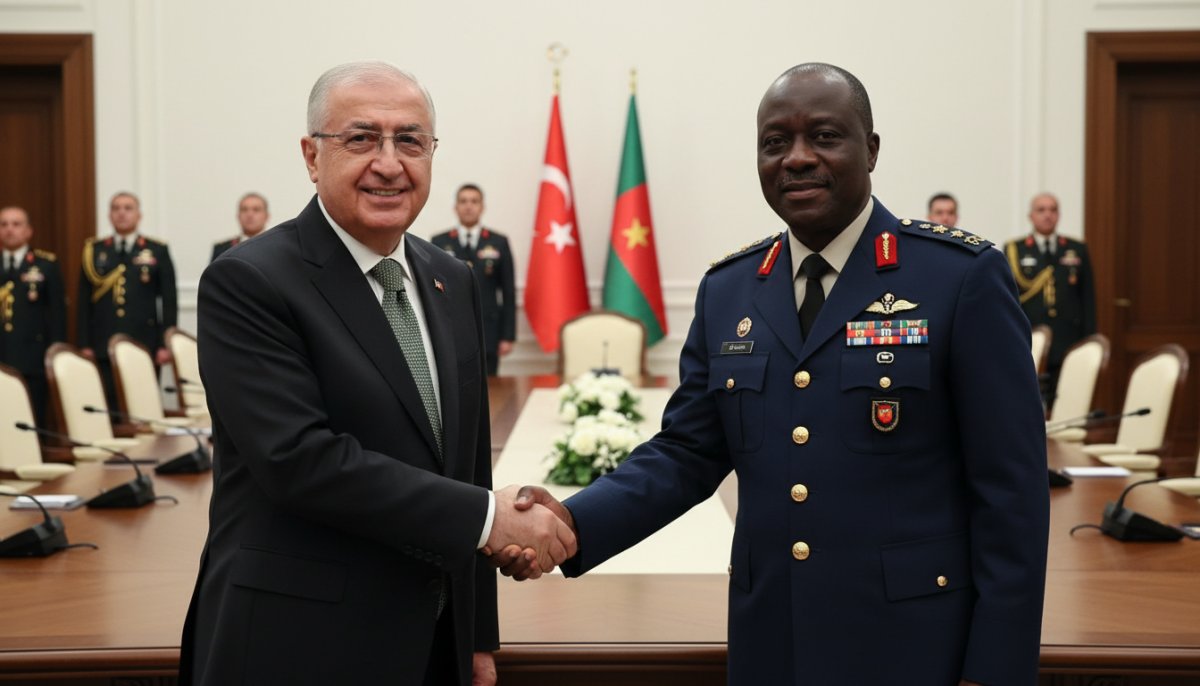 Milli Savunma Bakanı Yaşar Güler, Kamerunlu Mevkidaşı Assomo ile Kritik Görüşme Yaptı