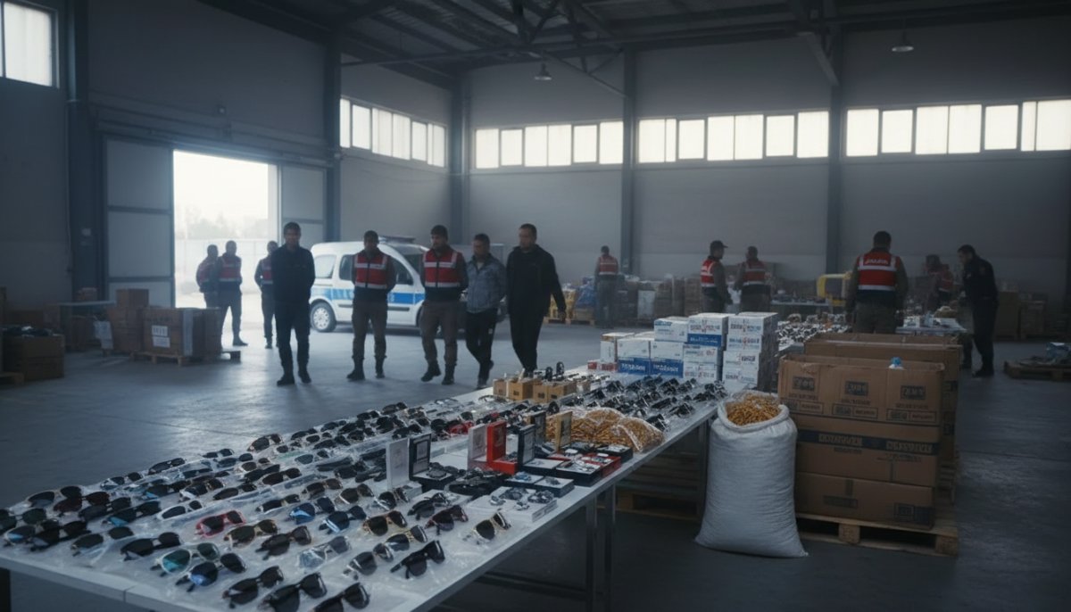 Ankara'da kaçakçılara büyük darbe! Taklit gözlük ve saatlerle ticaret yapan 3 kişi gözaltına alındı