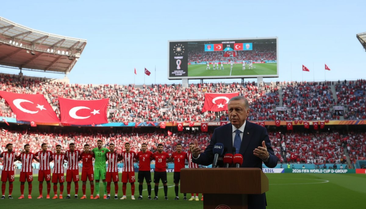 Cumhurbaşkanı Erdoğan'dan A Milli Futbol Takımı'na Destek: 'Vurduğunuz Gol Olsun, Yeni Bir Destan Yazacağız'