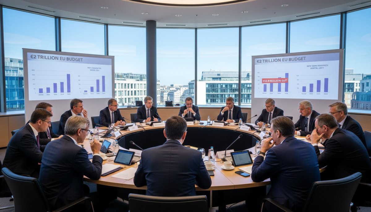 AB Liderleri Brüksel'de 2 Trilyon Avroluk Ortak Bütçeyi Görüştü: Fon Kavgası Resmen Başladı