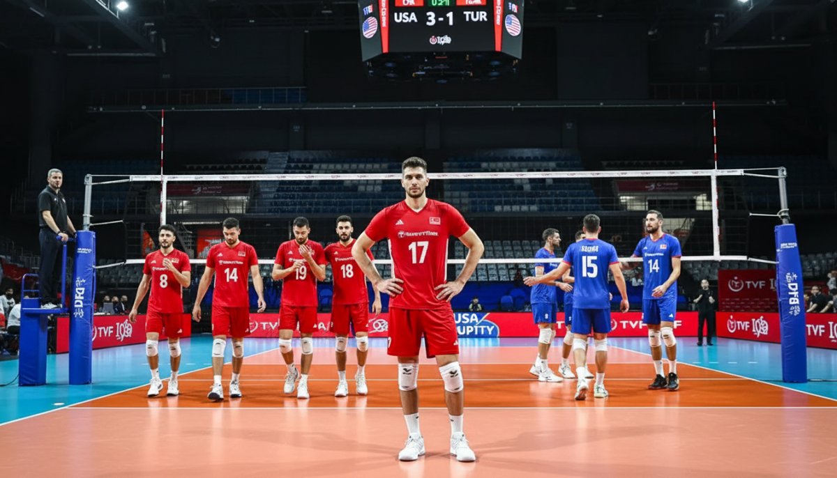 Filenin Efeleri VNL'de ABD'ye 3-1 Mağlup Oldu!
