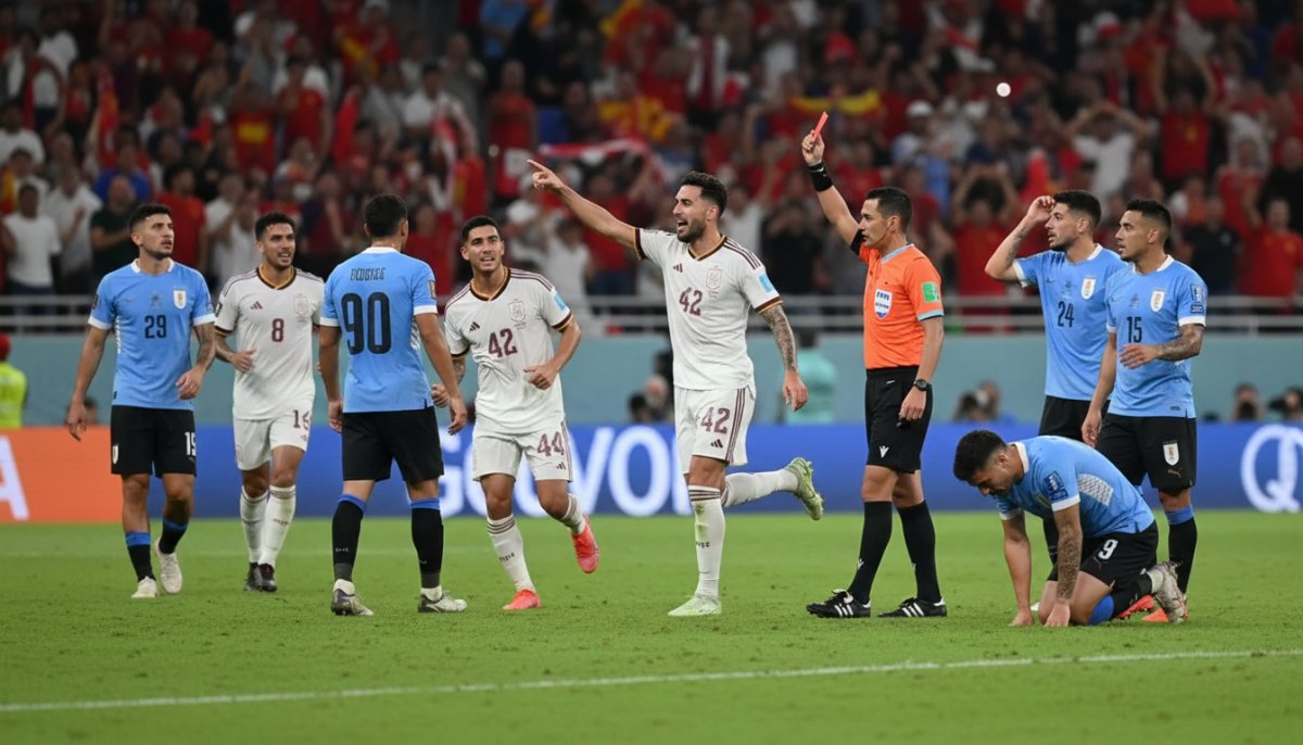 İspanya Uruguay'ı 1-0 Yenerek Grubunu Lider Tamamladı
