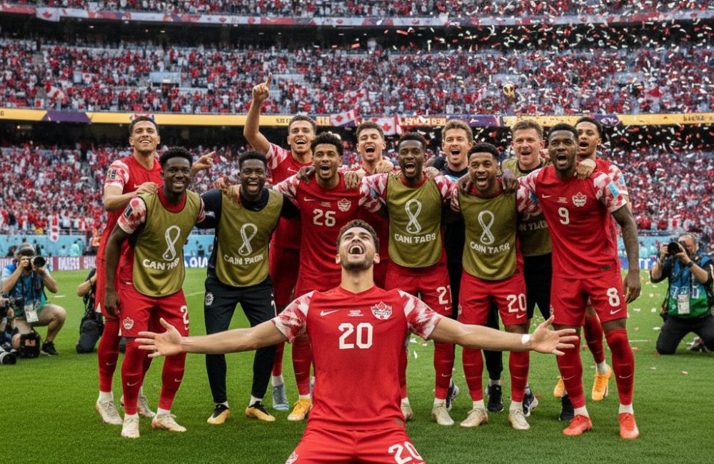 2026 FIFA Dünya Kupası: Kanada'dan Katar'a 6-0'lık Fark! David'den Hat-Trick