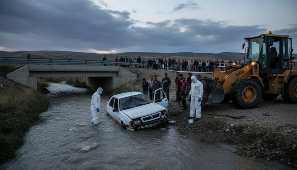 Karaman'da Dereye Uçan Araçtaki 3 Çocuk Hayatını Kaybetti