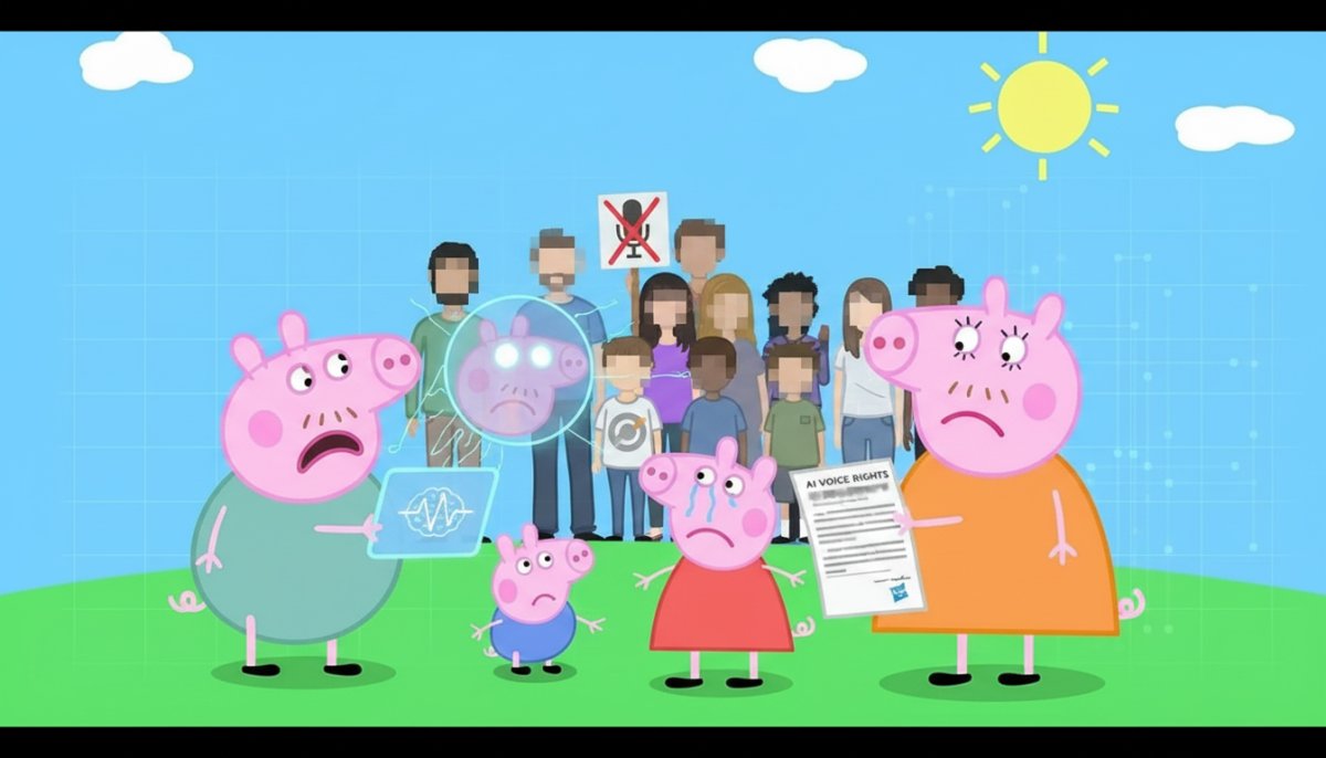Peppa Pig Yapay Zeka Ses Hakları Krizi