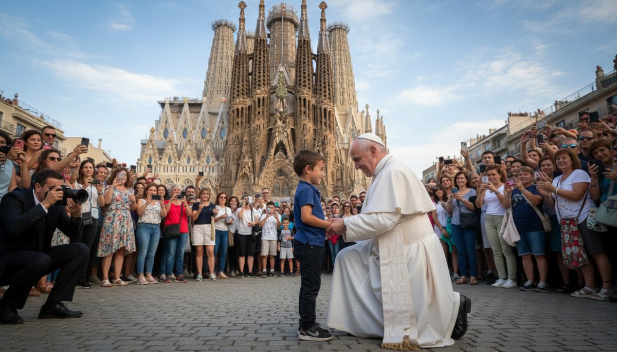Papa XIV. Leo'nun Barcelona Ziyaretinde Sosyal Medya Mucizesi