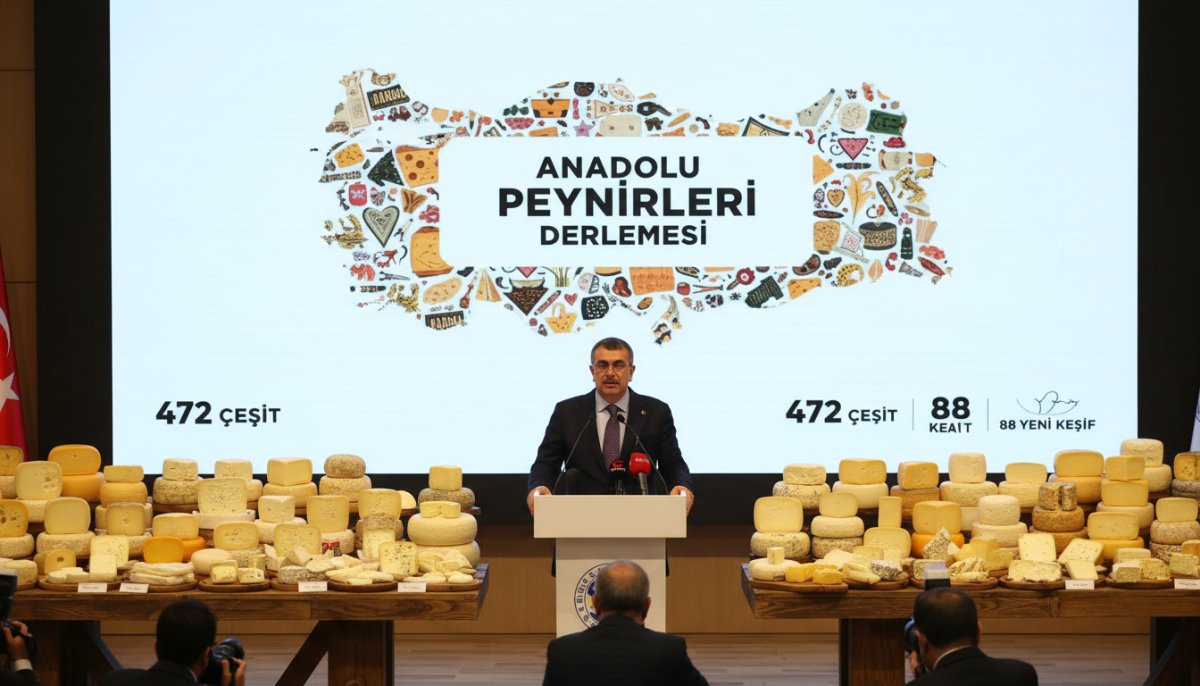 Bakan Tekin: 'Türkiye'nin Peynir Kültürü' projesiyle 472 peynir çeşidi derlendi, 88'i ilk kez kayıt altına alındı