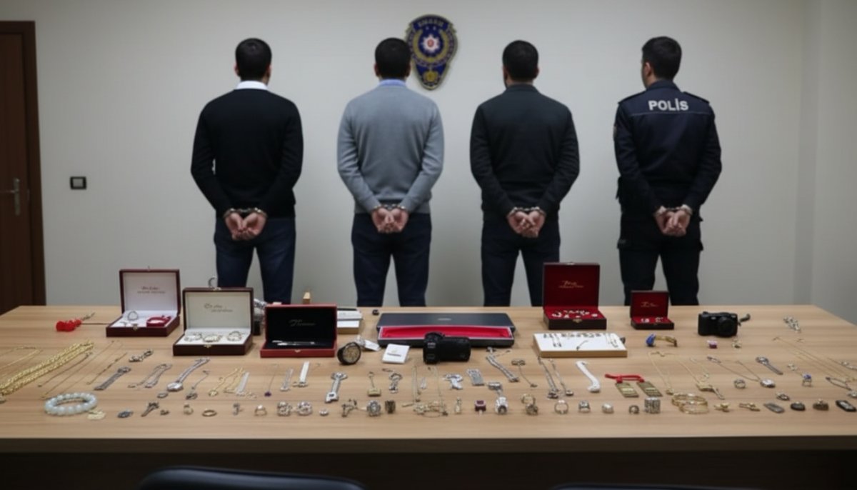 Elazığ'da 7 Milyon Liralık Soygun: 4 Şüpheli Tutuklandı
