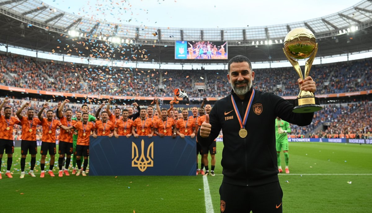 Arda Turan, Ukrayna'da Yılın Teknik Direktörü Seçildi