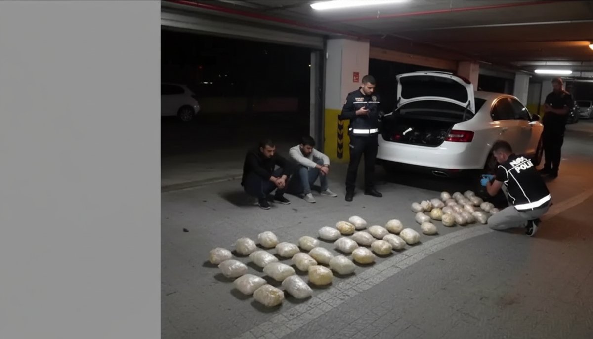 İstanbul'da Eroin Operasyonu: 21 Kilo 400 Gram, 2 Gözaltı