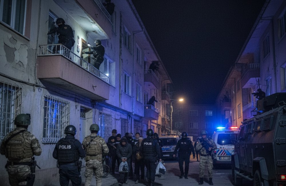 Ankara'da Polis ve Jandarmadan Ortak Terör Operasyonu: 209 Şüpheli Gözaltında