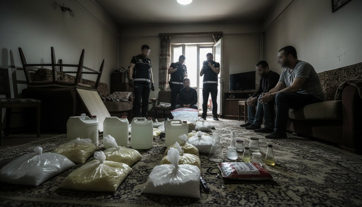 İstanbul'da 250 Kilogramdan Fazla Metamfetamin Ele Geçirildi