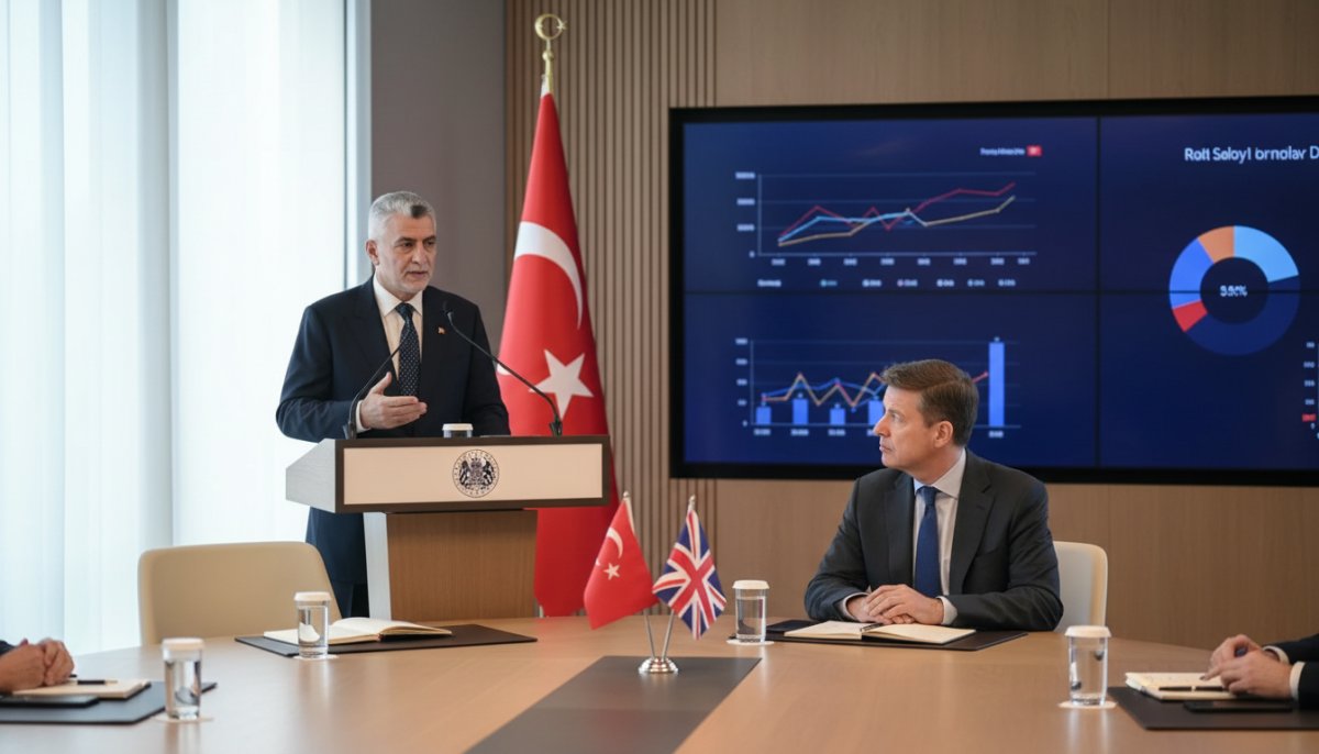 Bakan Bolat: Birleşik Krallık ile 40 milyar dolar ticaret hedefi