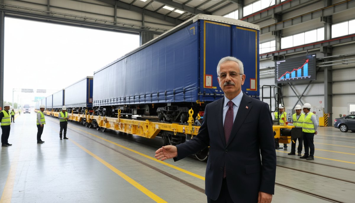 Tır Dorsesi Taşıma Vagonu Prototip Üretimi Tamamlandı