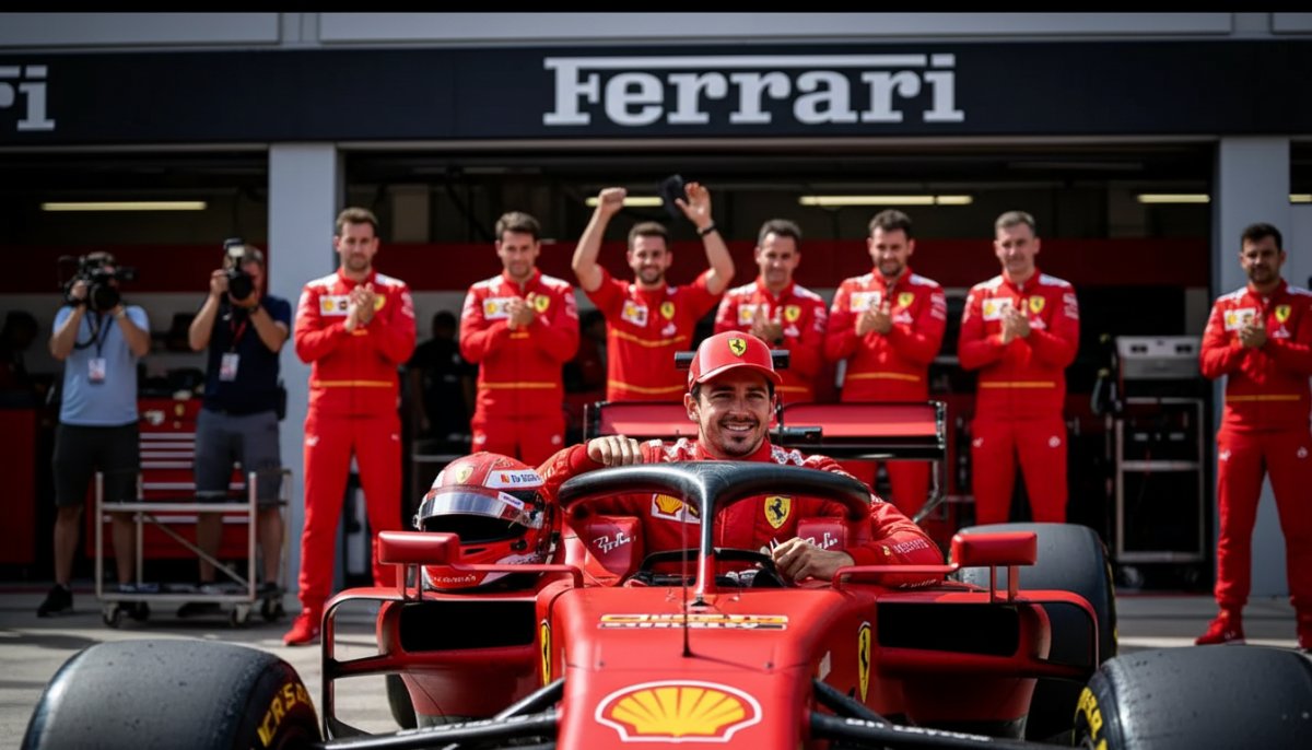 Ferrari, Charles Leclerc ile yeni sözleşme imzaladı