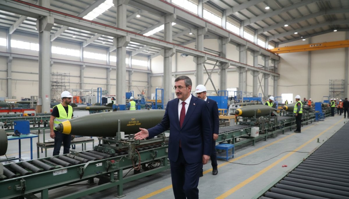 Cevdet Yılmaz, MKE'nin Samsun'daki Yeni Üretim Tesisini Ziyaret Etti