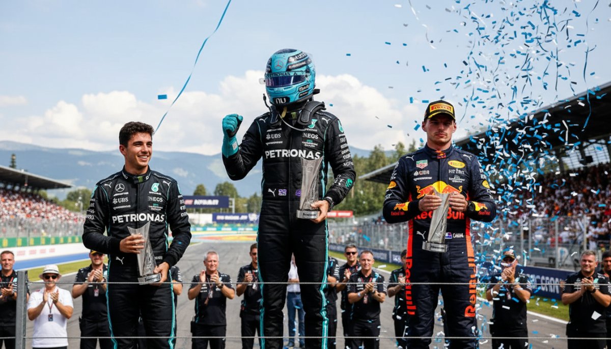 Avusturya Grand Prix'sini George Russell Kazandı