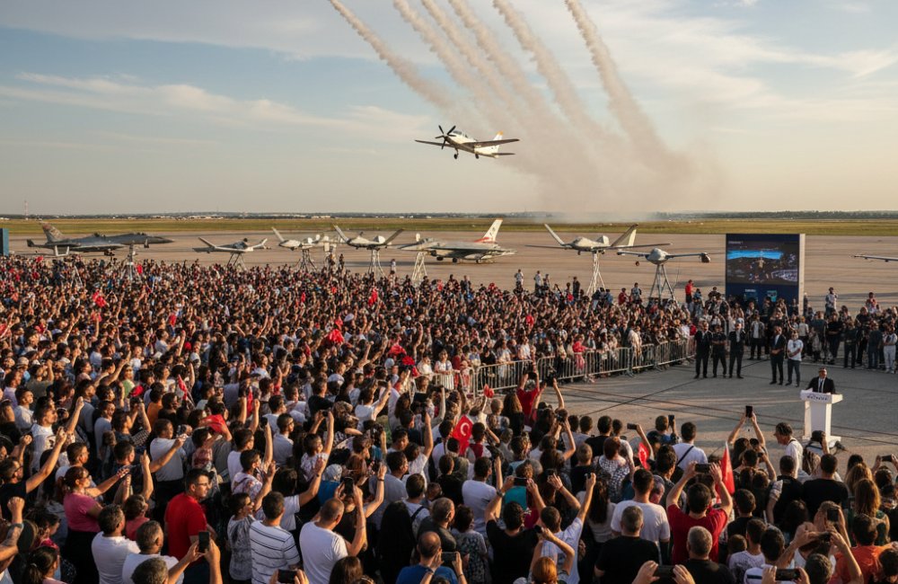 İzmir'de Gençlik ve Havacılık Festivali İkinci Gününde Büyük Coşkuyla Devam Ediyor