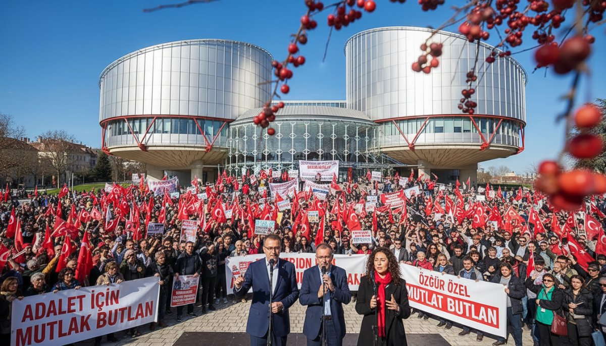 Özgür Özel Cephesinden AİHM Önünde Miting Hamlesi