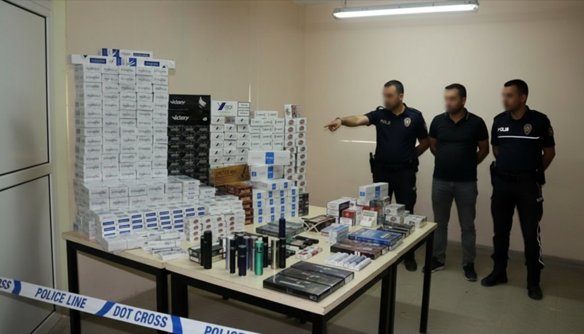 Ankara Gölbaşı'nda kaçak sigara operasyonu: 2 bin 500 paket ele geçirildi, 3 gözaltı
