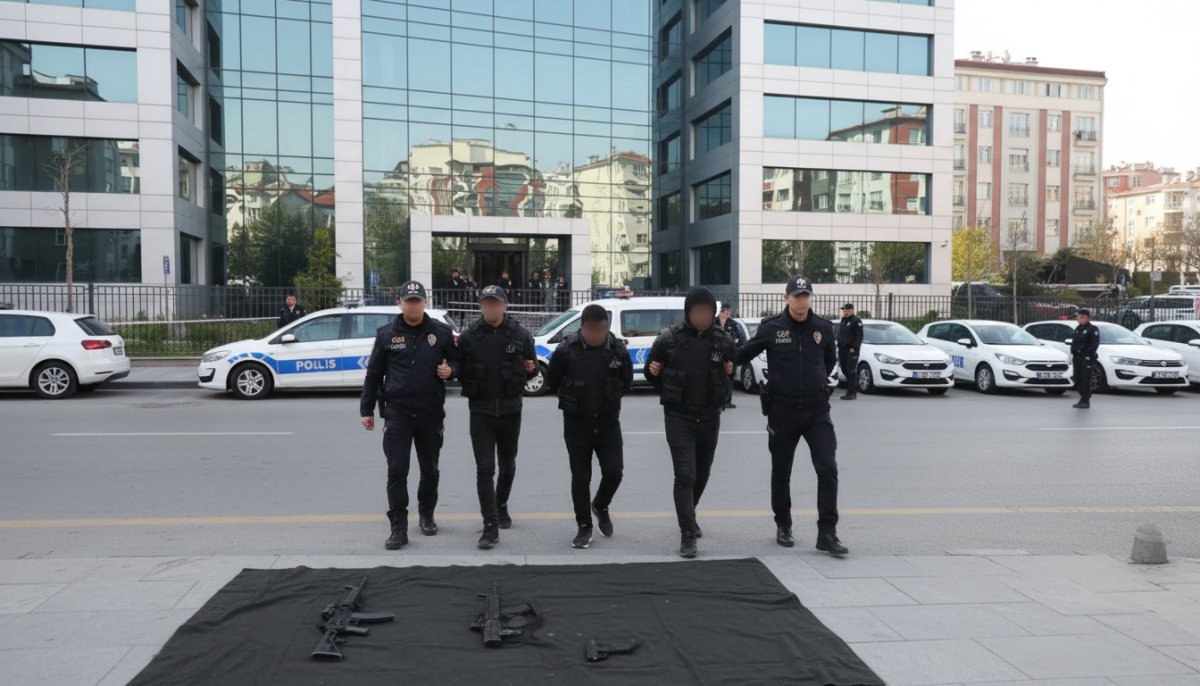 Otokoç Genel Müdürlüğü'ne Silahlı Saldırı: 5 Şüpheli Gözaltına Alındı ve Adliyeye Sevk Edildi